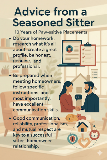 How to get a house and pet sitting job