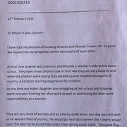 House Sitter - Graeme and Rhonda